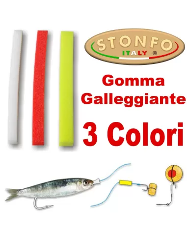 Gomma Galleggiante Stonfo 6x6x100 mm Accessori mare Stonfo