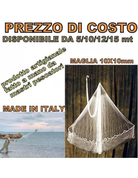 Sparviero Rezzaglio Iacco da Pesca Reti da pesca Sele