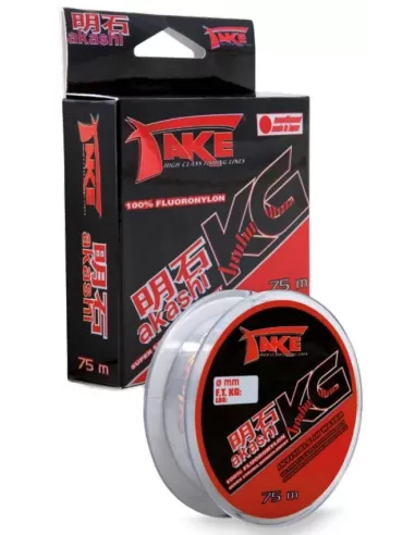 Filo Fluorocarbon Take Hakashi KG 75 metri Fili da pesca Take