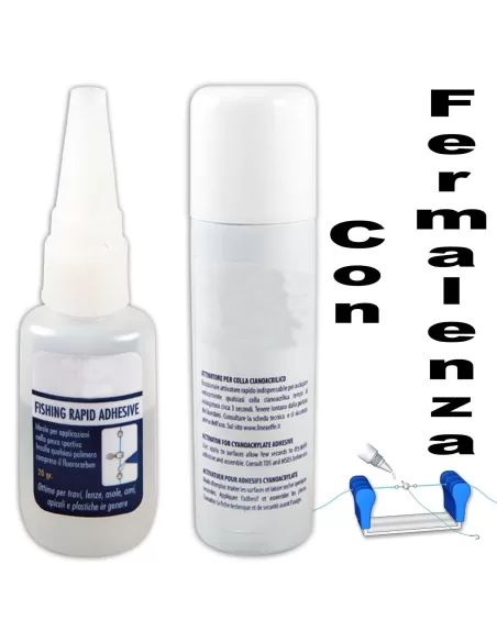 Colla cianoacrilica e attivatore Carpfishing Kolpo