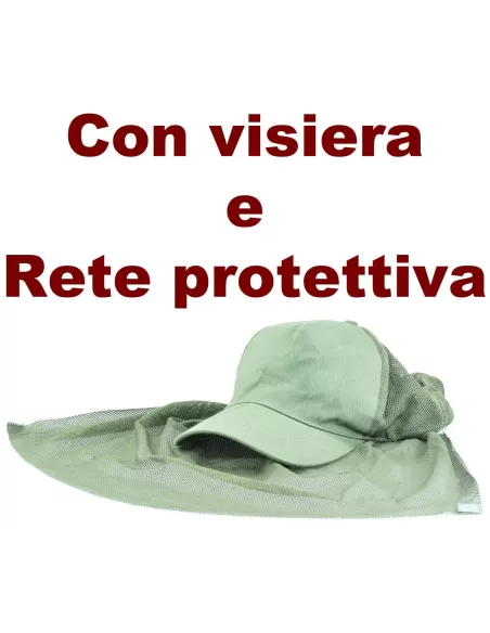 Cappello con rete Caccia Altro