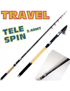Canna da Pesca Travel Telespin Super Compact 10-40 gr Canne da pesca Lineaeffe
