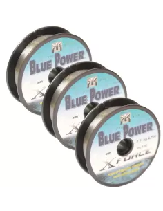 Kit 3 Coils Blue Power Fishing Wire 100 meters 0.18 0.20 0.25 