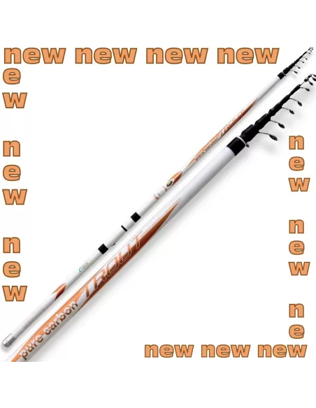 Canna tremarella - Pure Carbon Canne da pesca Lineaeffe