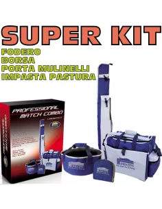 Kit fodero, portanassa porta mulinelli e secchio Kit da pesca Lineaeffe