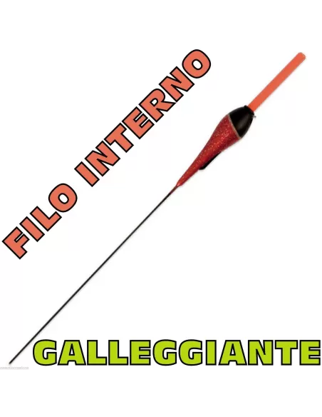 Float with internal thread
