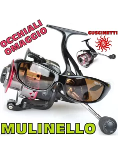 Front Drag Reel SunShine 8 bearings with Glasses 