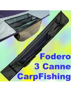 Fodero Carpfishing 3 canne Carpfishing Lineaeffe