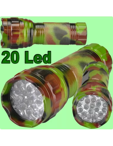 Torcia mimetica 20 Led Lampade e luci chimiche Kolpo