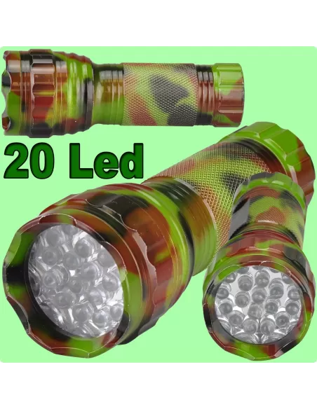 Torcia mimetica 20 Led Lampade e luci chimiche Kolpo