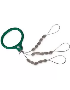 Stopper in Gomma Naturale Trasparente Minuteria Sele