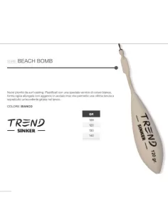 Piombo da SurfCasting - Beach Bomb Piombi Trend Sinker
