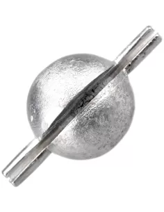 5 Pezzi Piombo siluro - Sfera Minuteria Kolpo