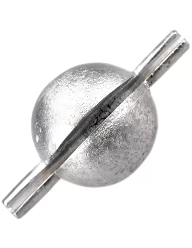 5 Pezzi Piombo siluro - Sfera Minuteria Kolpo
