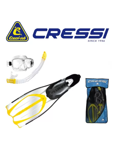 Snorkeling combo - Pluma Bag Sub Cressi Sub