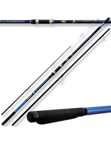 Canna da surfcasting - Hazard 3 Pezzi in Carbonio Anelli sic Canne da pesca Lineaeffe