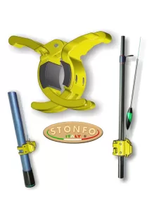 Clip a molla Accessori da pesca Stonfo