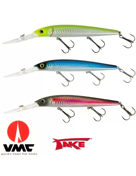 Stock JerkBait Nagai Esche Artificiali Take