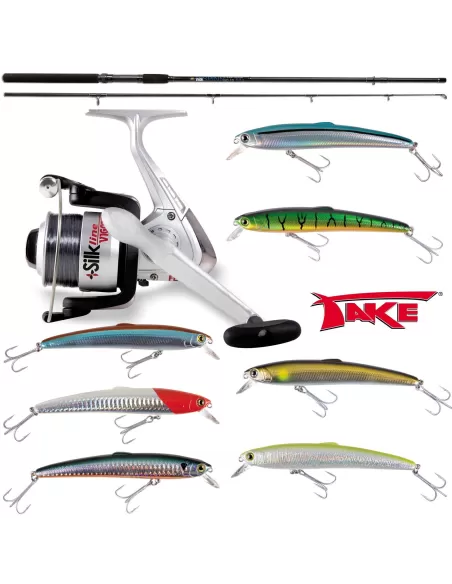 Kit spinning Sensei Kit da pesca Lineaeffe