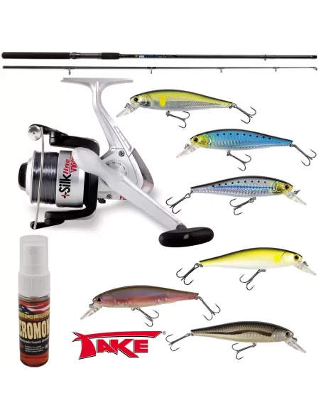 Kit spinning Hip con feromoni Kit da pesca Lineaeffe