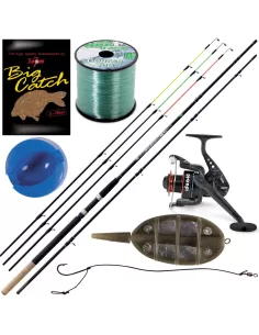 Kit pesca ledgering e feeder Carpfishing Lineaeffe