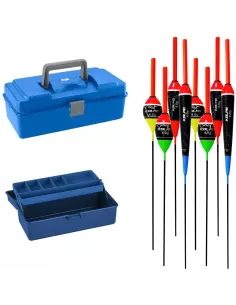 kit galleggianti con valigia Kit da pesca All Fishing