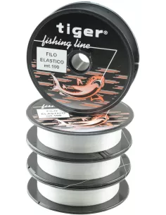 Tiger Elastic Bait Line 100m Kolpo Fishing Lines