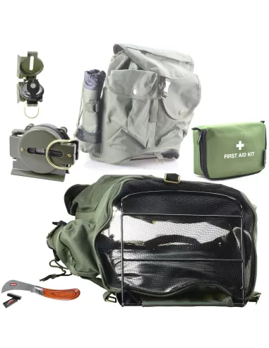 Kit raccolta funghi con zaino Caccia Altro