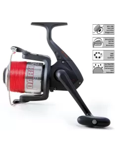 Mulinello Dark Caster 4 Cuscinetti Mulinelli da Pesca Lineaeffe