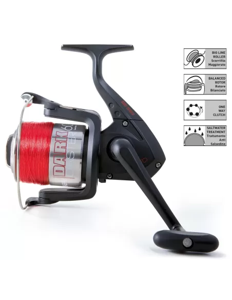 Mulinello Dark Caster 4 Cuscinetti Mulinelli da Pesca Lineaeffe