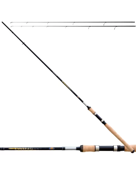 Lineaeffe Twins Action Canna da Pesca Spinning Canne da pesca Lineaeffe