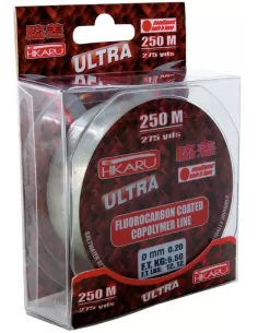 Hikaru Ultra fluorocarbon 250mt Fili da pesca Hikaru