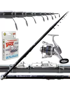 Combo bolognese da viaggio Kit da pesca Lineaeffe