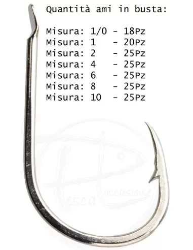 Ami storto LF435N Ami sfusi Lineaeffe