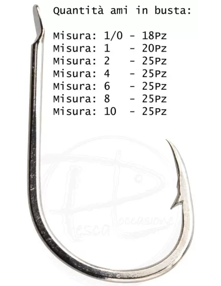 Ami storto LF435N Ami sfusi Lineaeffe