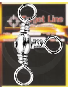 Girella a Croce Paternoster Nickelata 12 pz Minuteria Lineaeffe