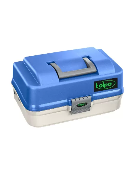 Kolpo Box Carrying Case Fishing Gear 2 Shelves Delux