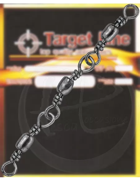 Girella tripla bronzata 12 pz Minuteria Lineaeffe
