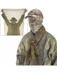 Camo mesh scarf 