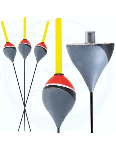 Galleggiante Pesca Piombato Interno Goccia +1 Galleggianti e bombarde Lineaeffe