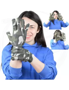 Anti-slip camouflage glove 