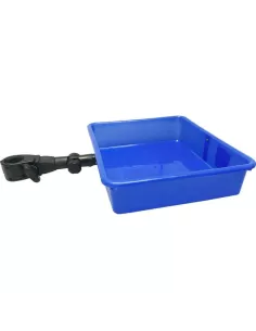 Rectangular tray for stool 