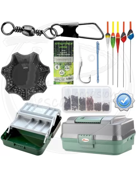 Kit accessori pesca a galleggiante Kit da pesca Kolpo