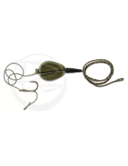 Lenza completa Hai rig carpfishing Carpfishing Altro