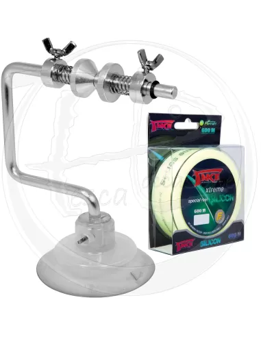 Kit Bobinatore e silicon 600m Kit da pesca Lineaeffe