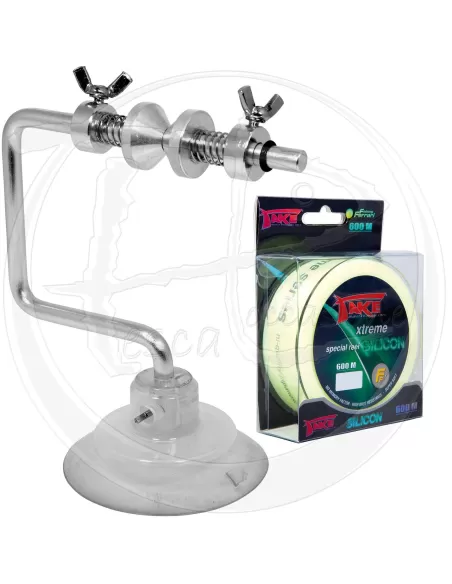 Kit Bobinatore e silicon 600m Kit da pesca Lineaeffe