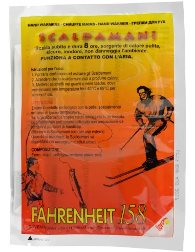 Scaldamani Fahrenheit 158 Accessori da pesca Altro