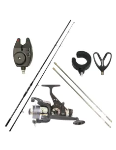 Kit Carpfishing Canna Mulinello Picchetti e Poggiacanne Kit da pesca Kolpo