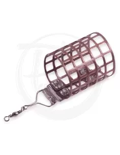 A round cage feeder 