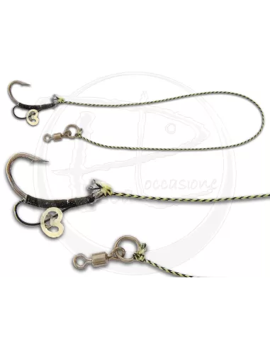 Anti eject hair rig con amo Carpfishing Lineaeffe